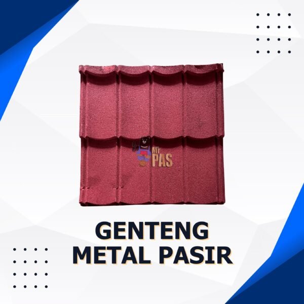 Genteng Metal Pasir - Merah