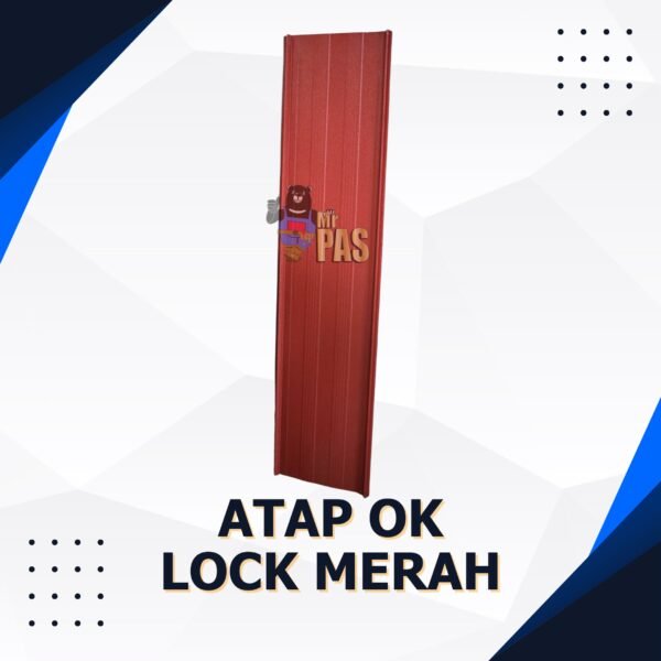 Atap OK Lock - Merah