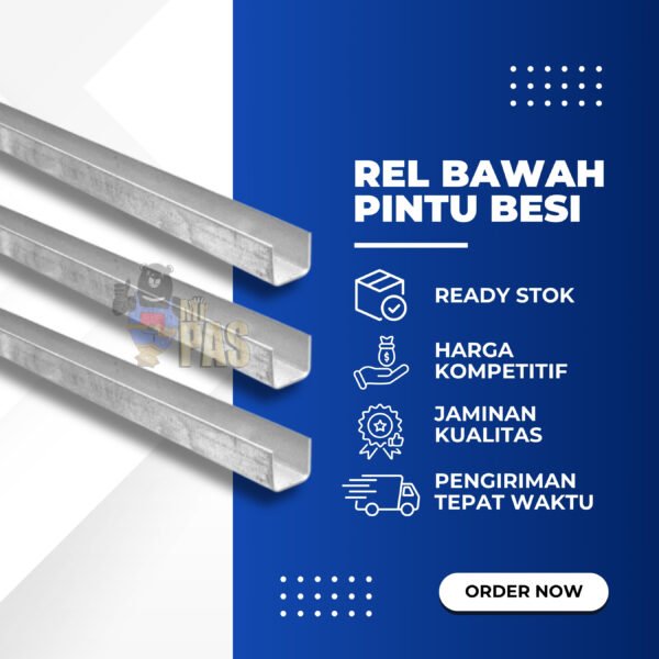 Rel Atas Pintu Besi (Atas-Bawah) - Gambar 2